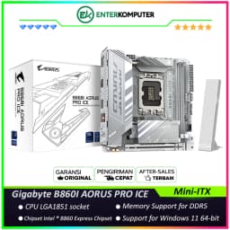 Gigabyte B860I AORUS PRO ICE (LGA1851, B860, DDR5, USB3.2 Gen2 Type-C , SATA3)