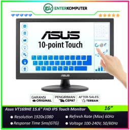 Asus VT169HE 15.6 FHD IPS Touch Monitor