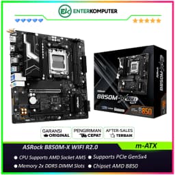 ASRock B850M-X WIFI R2.0 (AM5, AMD B850, DDR5, USB3.2 Type-C, SATA3)
