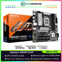 Gigabyte B860M DS3H (LGA1851, B860, DDR5, USB3.2 Type-C, SATA3)