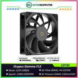 Ocypus Gamma F12 Black 12CM PWM Fan