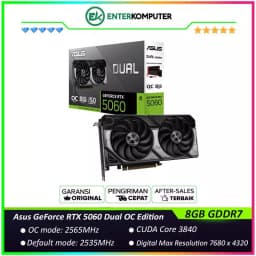 Asus GeForce RTX 5060 8GB GDDR7 Dual OC Edition