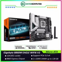 Gigabyte B860M EAGLE WIFI6 V2 (LGA1851, B860, DDR5, USB3.2 Type-C, SATA3)