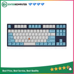 Leopold FC750R PS Stick Point Gray Blue TKL Mechanical Keyboard - Cherry MX Brown - FC750RSPN/EWBPS