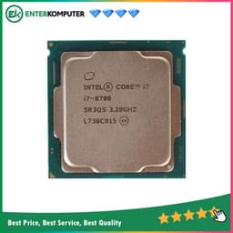 Intel Core i7-8700 3.2Ghz Up To 4.6Ghz - Cache 12MB [Tray] Socket LGA 1151V2 - Coffeelake Series