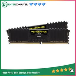 Corsair Vengeance LPX Black DDR4 PC25600 3200MHz 32GB (2x16GB) 16-20-20-38 - CMK32GX4M2E3200C16