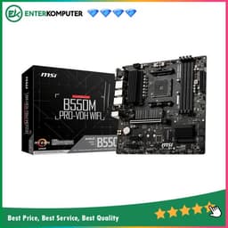MSI B550M Pro-VDH WIFI (AM4, AMD Promontory B550, DDR4, USB3.2, SATA3)