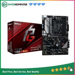ASRock X570 Phantom Gaming 4 (AM4, AMD Premium X570, DDR4, USB3.2, SATA3)