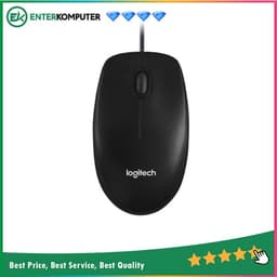 Logitech M100r Optical Mouse USB - Black