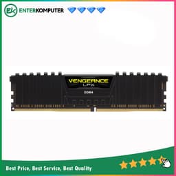 Corsair Vengeance LPX Black DDR4 PC25600 3200MHz 8GB (1x8GB) 16-20-20-38 - CMK8GX4M1E3200C16