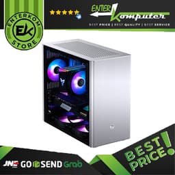Jonsbo V9 Silver - mATX Case - Aluminum Case - Tempered Glass Side Window - PSU Support SFX/SFX-L
