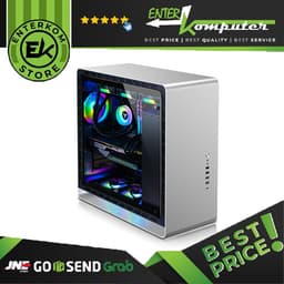 Jonsbo UMX6-G SILVER - EATX/ATX - Aluminum Case