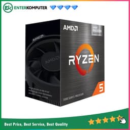 AMD Ryzen 5 5600G 3.9Ghz Up To 4.4Ghz Cache 16MB 65W AM4 [Box] - 6 Core - 100-100000252BOX - with AMD Wraith Stealth Cooler (Garansi Lokal/AMD Indonesia)