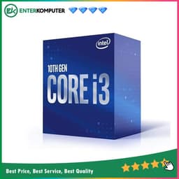Intel Core i3-10100 3.6Ghz Up To 4.3Ghz - Cache 6MB [Box] Socket LGA 1200 - Comet Lake Series