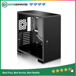 Jonsbo U5 BLACK - ATX - Aluminum Case - Tempered Glass Side Window