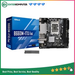ASRock B660M-ITX/ac (LGA1700, B660, DDR4, USB3.2 Type-C, SATA3)