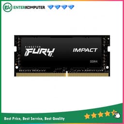 Kingston FURY Impact SO-DIMM DDR4 PC25600 3200MHz 16GB (1x16GB) 20-22-22 - KF432S20IB/16