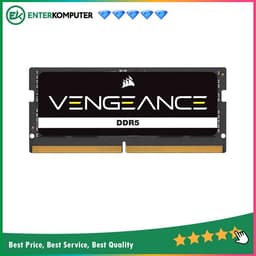 Corsair Vengeance SO-DIMM DDR5 PC38400 4800MHz 16GB (1x16GB) 40-40-40-77 - CMSX16GX5M1A4800C40