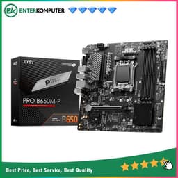 MSI PRO B650M-P (AM5, AMD B650, DDR5, USB3.2 Type-C, SATA3)