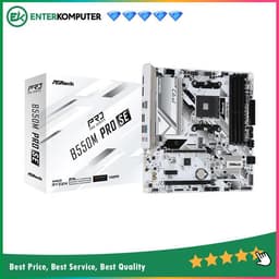 ASRock B550M Pro SE (AM4, AMD PRO565, DDR4, USB3.2, SATA3)