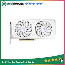 MAXSUN GeForce RTX 4060 Ti 8GB GDDR6 Terminator W 8G White Edition - Cyber RGB - DUAL FAN - Garansi 3 Thn