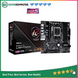 ASRock B650M PG Lightning (AM5, AMD B650, DDR5, USB3.2 Type-C, SATA3)