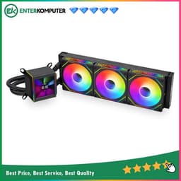 LIAN LI GALAHAD II LCD SL-INFINITY 360 BLACK with 2.88â€ IPS LCD Screen - Asetek 8th Gen Pump - AIO EXTREME COOLING - Daisy-Chained ARGB Fan with UNI FAN SL-INFINITY
