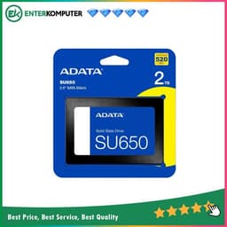 ADATA SSD SU650 2TB SATA III ( R/W Up to 520 / 450MB/s ) ASU650SS-2TT-R