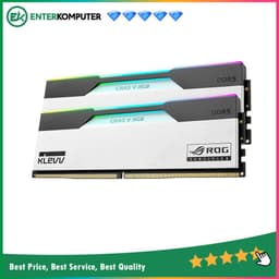 KLEVV CRAS V RGB ROG CERTIFIED DDR5 PC57600 7200MHz 32GB (2x16GB) 34-44-44-84 - KD5AGUA80-72B340P