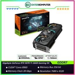 Gigabyte GeForce RTX 5070 Ti 16GB GDDR7 Gaming OC - GV-N507TGAMING OC-16GD