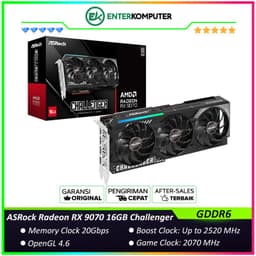 ASRock Radeon RX 9070 16GB GDDR6 Challenger