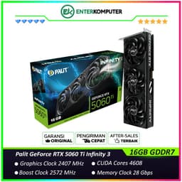 Palit GeForce RTX 5060 Ti 16GB GDDR7 Infinity 3
