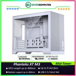 Phanteks XT M3 Matte White Mid-Tower Case