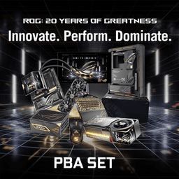 Asus ROG 20th Anniversary PBA Set
