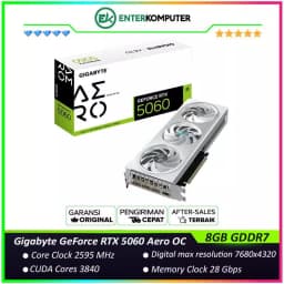 Gigabyte GeForce RTX 5060 8GB GDDR7 Aero OC - GV-N5060AERO OC-8GD