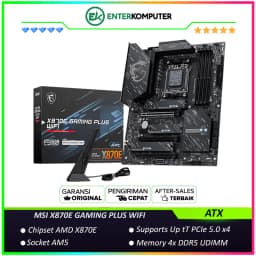MSI X870E GAMING PLUS WIFI (AM5, AMD X870E, DDR5, USB3.2 Type-C, SATA3)