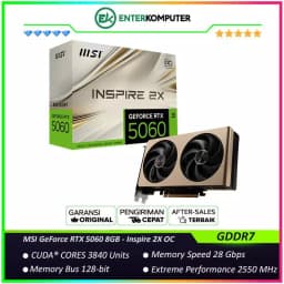 MSI GeForce RTX 5060 8GB GDDR7 - Inspire 2X OC
