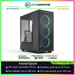 Fractal Epoch Black TG RGB Light