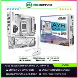 Asus B850M AYW GAMING OC WIFI7 W (AM5, AMD B850, DDR5, USB3.2 Type-C, SATA3)
