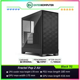 Fractal Pop 2 Air Black TG