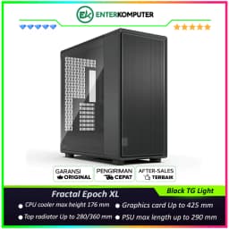Fractal Epoch XL Black TG Light