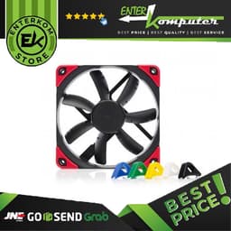 Noctua Chromax Swap Fan 12cm Black Fan With Multicolor Rubber - NF-S12A PWM CH.BK.S