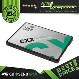Team CX2 SSD SATA 1TB - T253X6001T0C101 - R 540MB/s & W 490MB/s