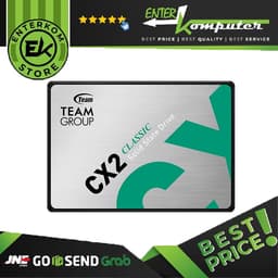 Team CX2 SSD SATA 256GB - T253X6256G0C101 - R 520MB/s & W 430MB/s