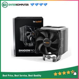 be quiet! Shadow Rock 3 - Exceptional Cooling and Significant Quiet - 1x Shadow Wings 2 120mm PWM high-speed fan - Impressive Cooling Performance