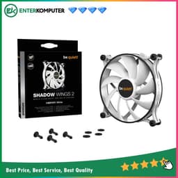 be quiet! Shadow Wings 2 White Version - 140mm PWM - World Class Quiet 14.9 dB(A)