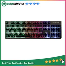 1STPLAYER Gaming Membrane Keyboard FIREDANCING K5 - RGB Backlit - Dust & Waterproof