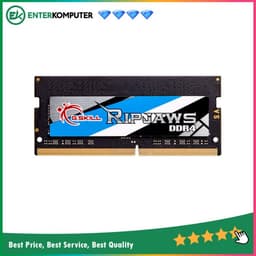 Gskill Ripjaws SO-DIMM DDR4 PC25600 3200MHz 8GB (1x8GB) 22-22-22-52 - F4-3200C22S-8GRS