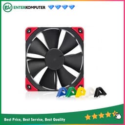 Noctua Chromax Swap Fan 12cm Black Fan With Multicolor Rubber - NF-F12 PWM CH.BK.S