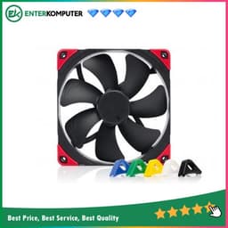 Noctua Chromax Swap Fan 14cm Black Fan With Multicolor Rubber - NF-A14 PWM CH.BK.S